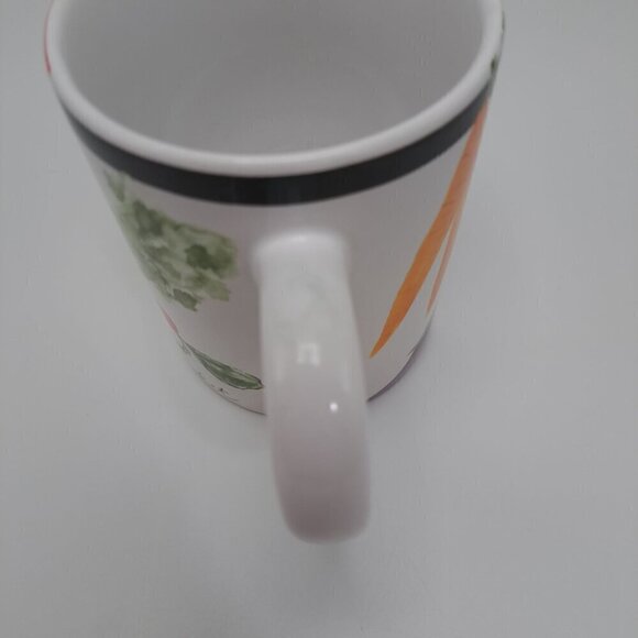 Pfaltzgraff City Market Garden Veggie White Mug Cup Tea Coffee Cocoa Replacement - Picture 12 of 13